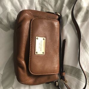 Michael Kors Small Brown Leather Cross Body